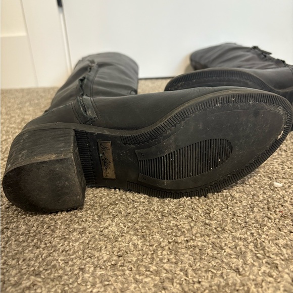 Sam Edelman Loren Black Leather Knee-High‎ Boots Size 6.5 - Picture 9 of 12